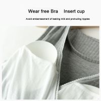 Breastfeeding Nursing Clothes hot mom go out clothing threaded modal t-shirt breastfeeding underwear breathable