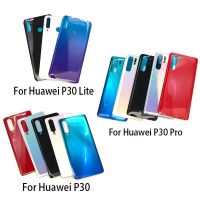 เคสฝาหลังกระจกสำหรับ Huawei P30 Lite Pro อะไหล่เปลี่ยนกาวสติกเกอร์