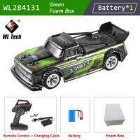 WLtoys รถแข่ง RC 284131 4WD 2.4G ไฟรีโมทคอนโทรล LED ออฟโรดความเร็วสูงดริฟท์รถบรรทุกโลหะผสมเด็กผู้ชายของเล่นเด็กของขวัญ