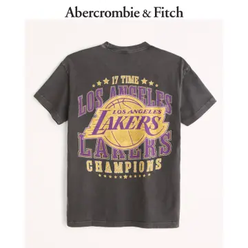 Abercrombie & Fitch, Shirts, Abercrombie Los Angeles Lakers Graphic Tee
