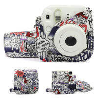 ฝาปิดปุ่มเคสใส่ของกระเป๋ากล้องป้องกันแบบกล้องอินสแตนท์สำหรับ Fuji Mini 8 9