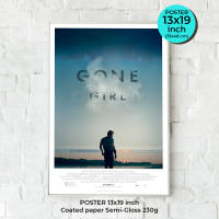 Gone Girl Poster (2014) โปสเตอร์ภาพยนต์ เล่นซ่อนหาย Rosamund Pike, Ben Affleck