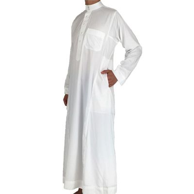 เสื้อคลุมสีขาวของผู้ชายสำหรับมุสลิม,เสื้อคลุมสีขาวอิสลามสำหรับอาหรับตะวันออกกลางยุโรปและอเมริกัน