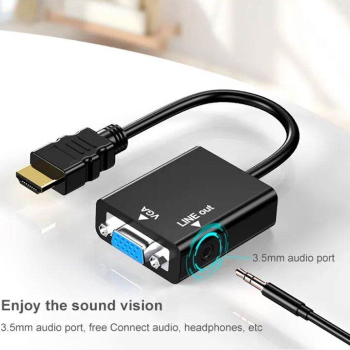 ตัวแปลง-sejue4373-hdmi-เป็น-vga-converter-สายไปยังตัวแปลงวีจีเอ-hdmi-ไม่จำเป็นต้องตั้งสาย-vga-ตัวเมียจอแสดงผลแอลอีดี