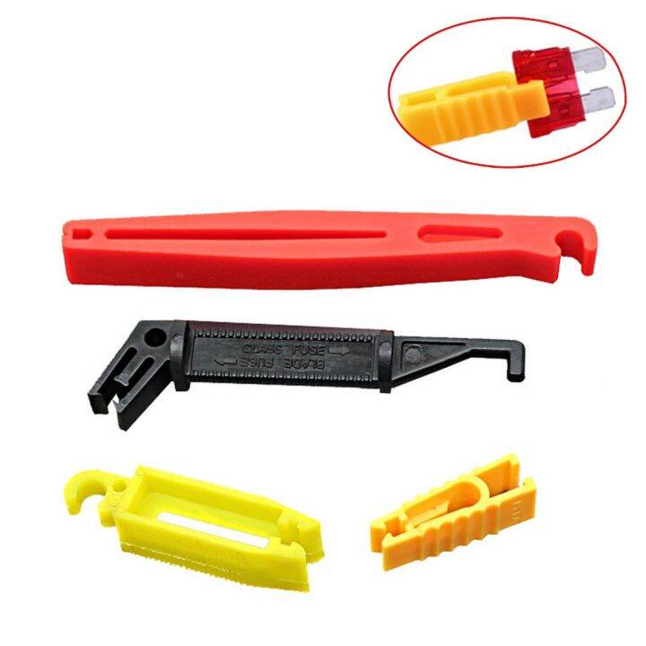 4X Car Blade Fuse Clip Puller Insertion Extractor RemovalTool