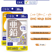 Combo NGỪA MỤN - GIẢM THÂM DHC Nhật Bản viên uống Vitamin C và Viên uống