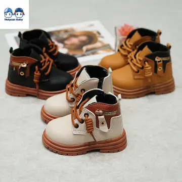 Boys boots with outlet zipper