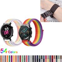 Woven Nylon Loop Band Strap for Huawei Watch GT 2 GT 2e GT2 Pro GT3 SE Huawei Watch Buds 【BYUE】