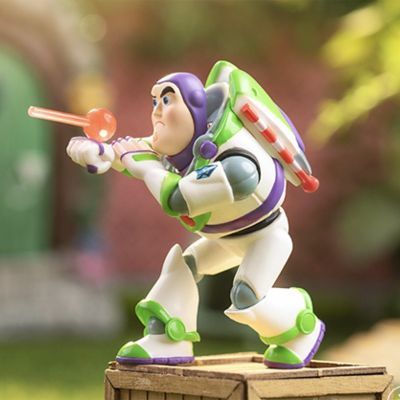 Disney Toy Story Adventure Series Action Figure POP MART Buzz Lightyear Woody Lotso Alien Rex Hamm Figure Dolls Toys Gifts