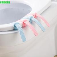 CABEZA Blue Pink Color Toilet Handle Portable Toilet Seat Handle Cover Lifter Lift Handle Toilet Seat Holder Bathroom Avoid Touching Lid Cover Lift Bathroom SuppliesMulticolor