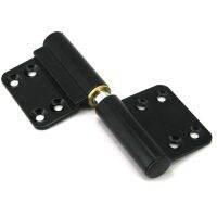 Aluminum door black flag hinge detachable 4 inch kitchen door hinge X2