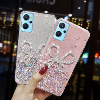 สำหรับ Realme 9i เคส4G เคสโทรศัพท์หรูหราระยิบระยับประดับด้วยดวงดาวบนท้องฟ้าประดับพลอยเทียมสวยผีเสื้อผู้หญิงเคสซิลิโคนนิ่มกันกระแทกฝาครอบด้านหลัง