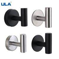 【jw】✣ ULA Robe Wall Hooks Toalha Gancho para Banheiro de aço inoxidável gancho à prova de...