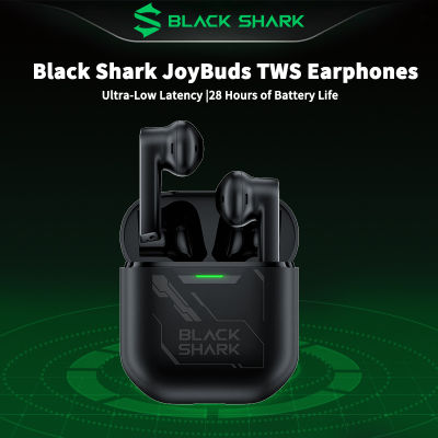 Black Shark JoyBuds TWS Earphones Ultra-low latency 14.2mm Driver Dual-mics ENC Bluetooth 5.2 Fast charge Gaming Earbuds