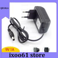 ixoo61 store 100V 240V AC to DC Adaptor 9V 1A 2A 2000MA 1000ma 5.5mmx2.5mm Connector Supply Charger Power Adapter EU US