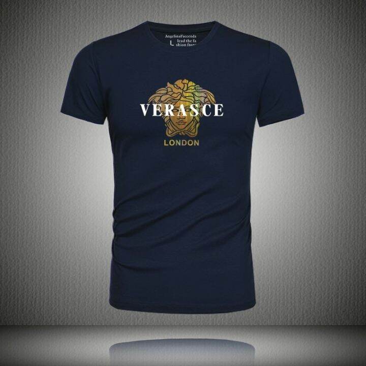 versaceรอยแยกเสื้อยืดผู้ชาย-เสื้อยืดผู้ชาย-vasaki-beauty-หัวแขนสั้นคอกลมผ้าฝ้าย95แขนยาวครึ่งแขน-cetakan-alfabet-เทศกาลฤดูใบไม้ผลิใหม่