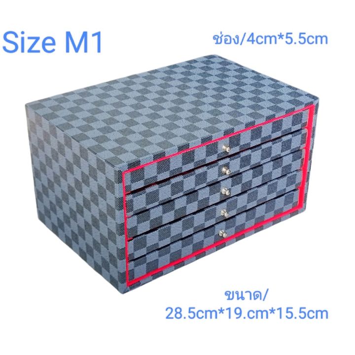 sef-กล่องพระแบบลิ้นชัก-ลิ้นชักเก็บพระ-มี5ชั้น90ช่อง-ขนาด-28-5cm-19cm-15cm-ขนาดช่อง4cm-5-5cm-กล่องพระ-กล่องเก็บพระ-กรอบพระ