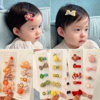 [COD] Infant hair clip female baby volume less all-inclusive cloth does hurt headdress childrens accessories