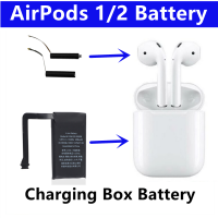 2nd A2031 A1604 A1602 A1523 1st Air Pods 1 2ชุดหูฟังไร้สายช่องชาร์จกล่อง A1596