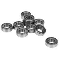 【LZ】⊙  Rolamento de esferas selado de borracha em miniatura Metal Blindado Métrico Radial MR126 ZZ 6x12x4mm 10pcs