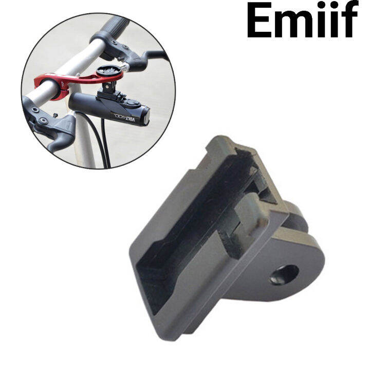 Emiif Bicycle Headlight Mount Adapter For CATEYE HLEL135 VOLT100 800