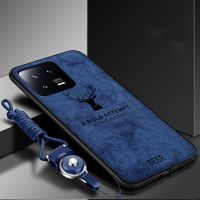 ❣ For Xiaomi Mi 13 Pro Case Soft Silicone Hard Fabric Deer Slim Protective Back Cover Case For Xiaomi Mi 13 13Pro Mi13 phone shell