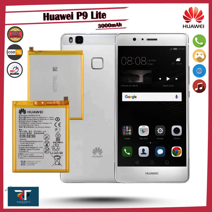 Huawei P9 Lite Battery VNS-L31, VNS-L21, VNS-L22, VNS-L23, VNS-L53,  VNS-AL00, VNS-L62, VNS-L52, VNS-DL00, VNS-TL00 3000mAh | Model: HB366481ECW  Manufacture (Original Genuine) | Lazada PH