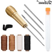 COD DSFGREYTRUYTU Leather Sewing Set Kit Handmade Tools With Wax Thread Awl Needles For Fabric Canvas Shoes Wallet Repair Stitching