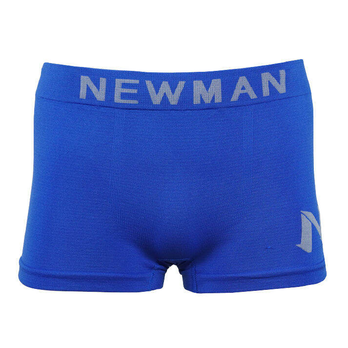 newman-กางเกงในชาย-ทรงทรังค์-free-size-25-ตัว-แถมฟรี-newman-นาฬิกาสายหนัง-1-เรือน