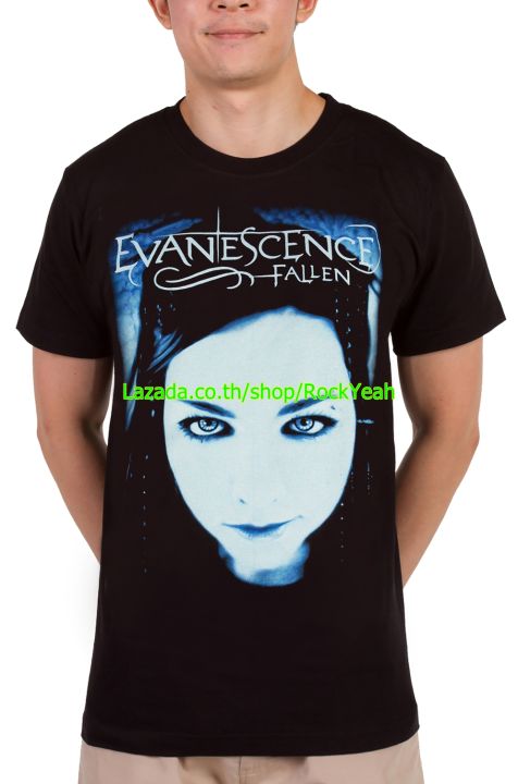 เสื้อวง-evanescence-อีวาเนสเซนซ์-ไซส์ยุโรป-เสื้อยืดวงดนตรีร็อค-เสื้อร็อค-rcm263-ส่งจากไทย