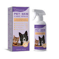 Cleaning Care สเปรย์บรรเทาผิวบรรเทาอาการคันผิวสำหรับสุนัขและแมว Mite Relief Cleaning Care Dog Cat Accessories