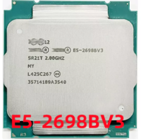 Xeon ซีพียูตั้งโต๊ะประมวลผล V3 2698B E5 SR21T 2.0Ghz 16 Core 135W 40M เต้ารับแอลจีเอ2011-3 CPU E5 2698BV3