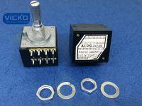 [vk]Japan Alps 27 type RH2702 100KAX2 100K 100KA A100K 8PIN with Loudness potentiometer (switch)