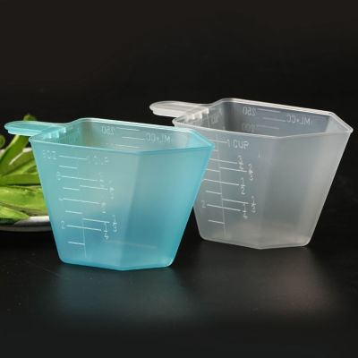 250ml 125g Plastic measuring cup-8oz for Baking Beaker Coffee JugCup Container Kitchen Measurin tool for washing powder rice cup