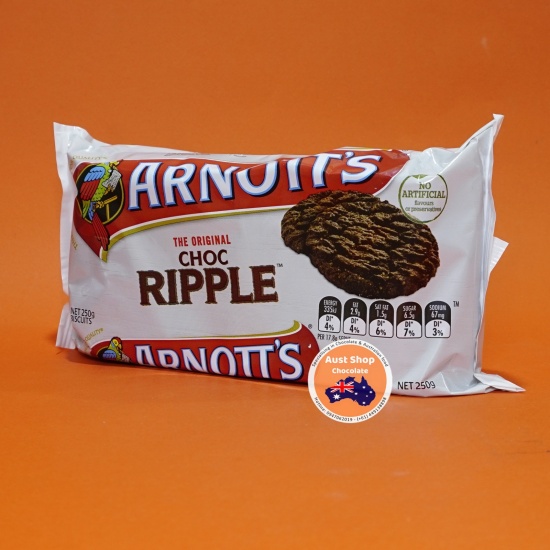 Bánh quy vị socola arnotts chocolate ripple biscuit 250g - ảnh sản phẩm 3