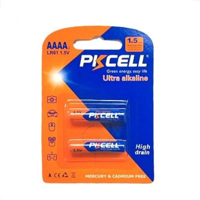 ถ่าน PKcell AAAA 1.5V ของแท้ แพค 2 ก้อน สามารถออกใบกำกับภาษีได้