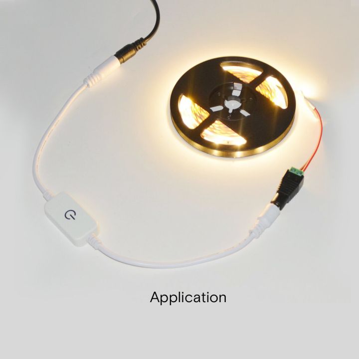 worth-buy-สวิตช์หรี่แสงได้เปิด-ปิดปรับแต่งความสว่าง-dc-12v-24v-แบบใช้มือกวาด-เซ็นเซอร์สัมผัส-sakelar-peredup-สำหรับไฟแถบไฟ-led