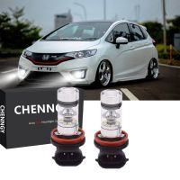 หลอดไฟตัดหมอก H11 H8 สําหรับ Honda Jazz 2014-2019 Bright 6000K 2 ชิ้น 2PCS