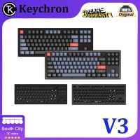 V3 Keychron แป้นพิมพ์แบบมีสายปุ่มปรับแต่งคีย์บอร์ด Qmk/ VIA Hot Swap