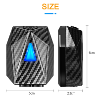 D2แปลกใหม่ LED รถไฟกลางคืนแบบไดนามิกการ์ตูนโปรเจคเตอร์โคมไฟแบบชาร์จไฟประตูรถบรรยากาศไฟเตือนอะนิเมะตกแต่งโคมไฟ