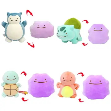 32cm Anime Pokemon Ditto Transform Snorlax Inside-out Cushion