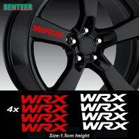 【car parts】สติกเกอร์ขอบรถ4ชิ้นสำหรับ Subaru WRX