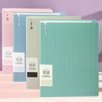 ☎┇ New A4 60 Pages File Folders Transparent Insert Data Book Students with Large Capacity Test Paper Storage Bag Album