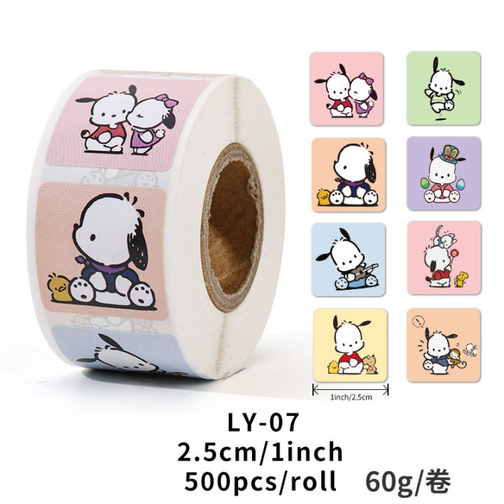 สติ๊กเกอร์การ์ตูน-sanrio-สติ๊กเกอร์การ์ตูน-pochacco-ania-สติกเกอร์น่ารัก