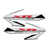 นะใส้☒สติกเกอร์แฟริ่งสำหรับฮอนด้า XR250 XR 250สติ๊กเกอร์รถจักรยานยนต์สติ๊กเกอร์ติดรถทั้งคัน