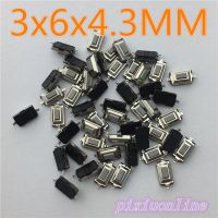 G73Y คุณภาพสูง50Pcs SMT 3X6X2.5มม. 2PIN สัมผัส Tact Push ปุ่ม Micro Switch G73 Self-Reset Momentary ขายร้อน2017