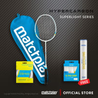 MatchPlay [Free SHUTTLECOCK + GRIP] SUPERLIGHT Racquet Series  ไม้แบด 6u ฟรี ลูกแบดขนห่าน + กริปพันด้ามไม้แบด ส่งฟรี!!