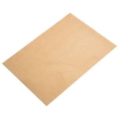 400 Pcs Unbleached Parchment Paper Non-Stick 25X35cm Baking Sheets for Grilling Air Fryer Steaming Bread Cake Unbleached