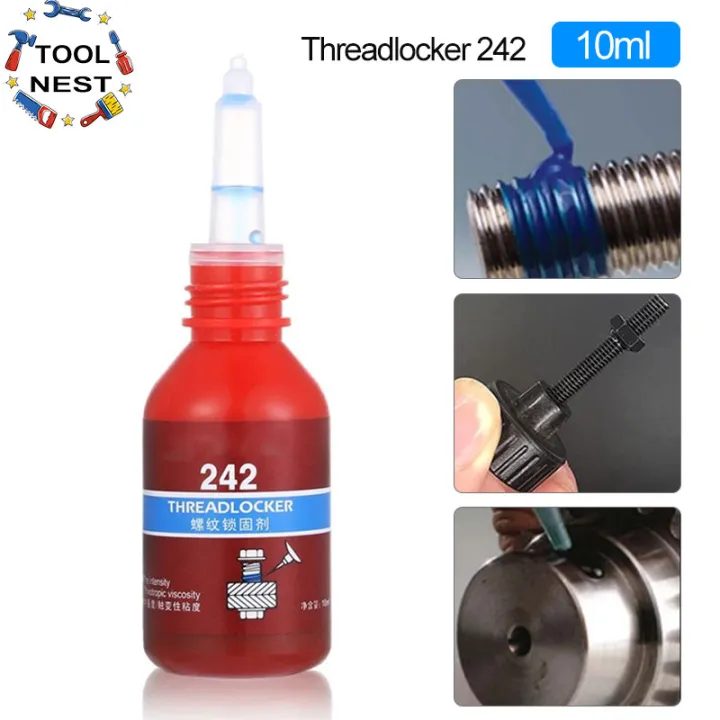 Tool Nest 1 PC 10ml Threadlocker 242 242 Fluorescent Methacrylate ...