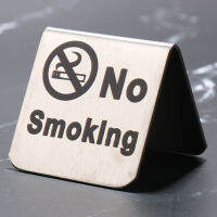 Homyl No Smoking Tent Sign Reminderเครื่องตกแต่งสำหรับวางบนโต๊ะสองด้านสำหรับResaurant